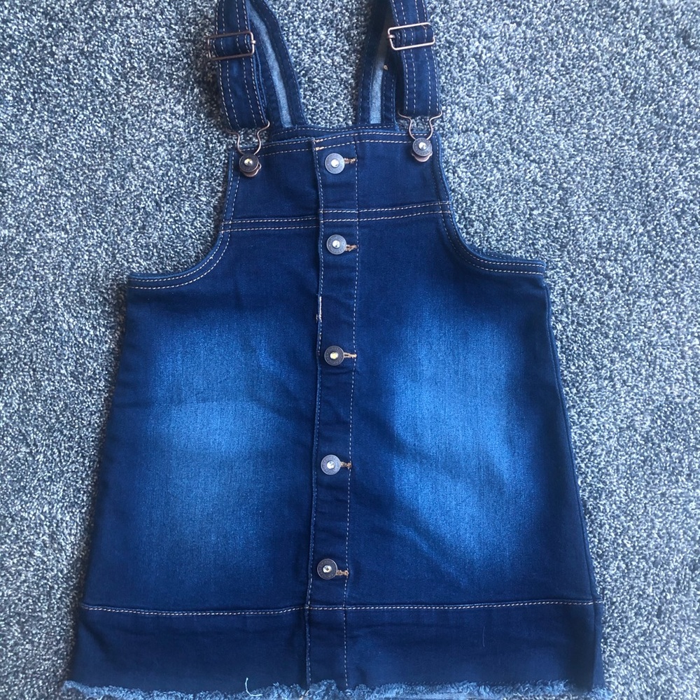 Jean Overall Dress